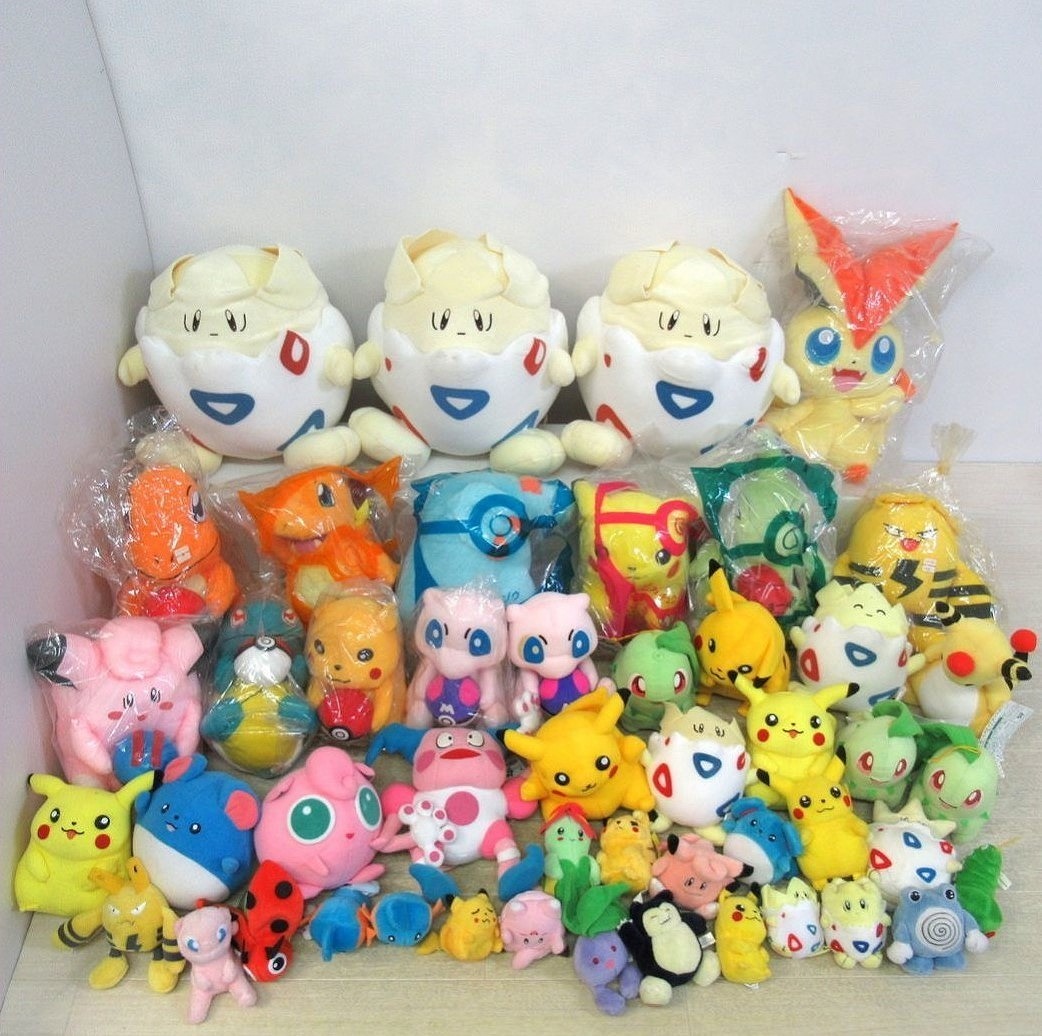 初期や当時物のポケモンぬいぐるみやマスコット