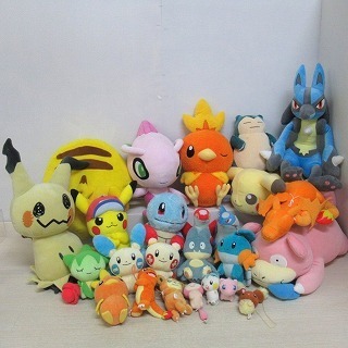 ポケモンのぬいぐるみ