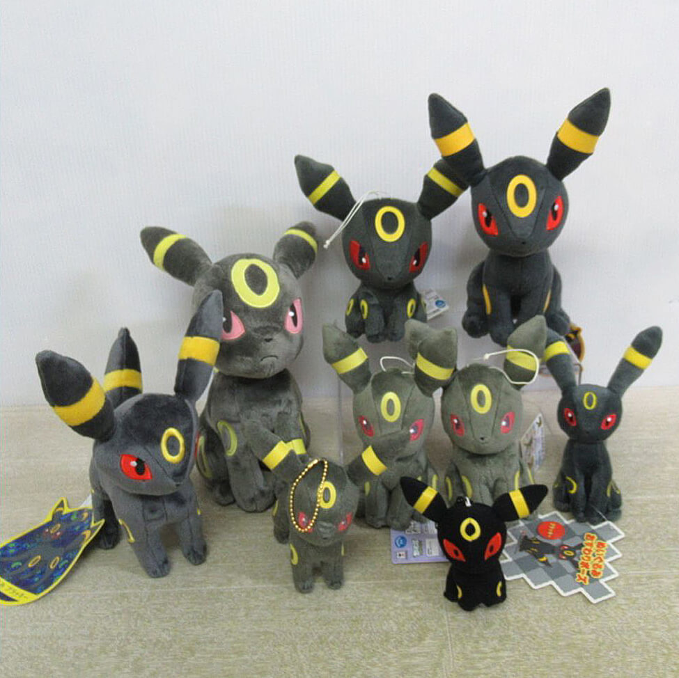 ポケモンセンターやプライズ等のブラッキーぬいぐるみ