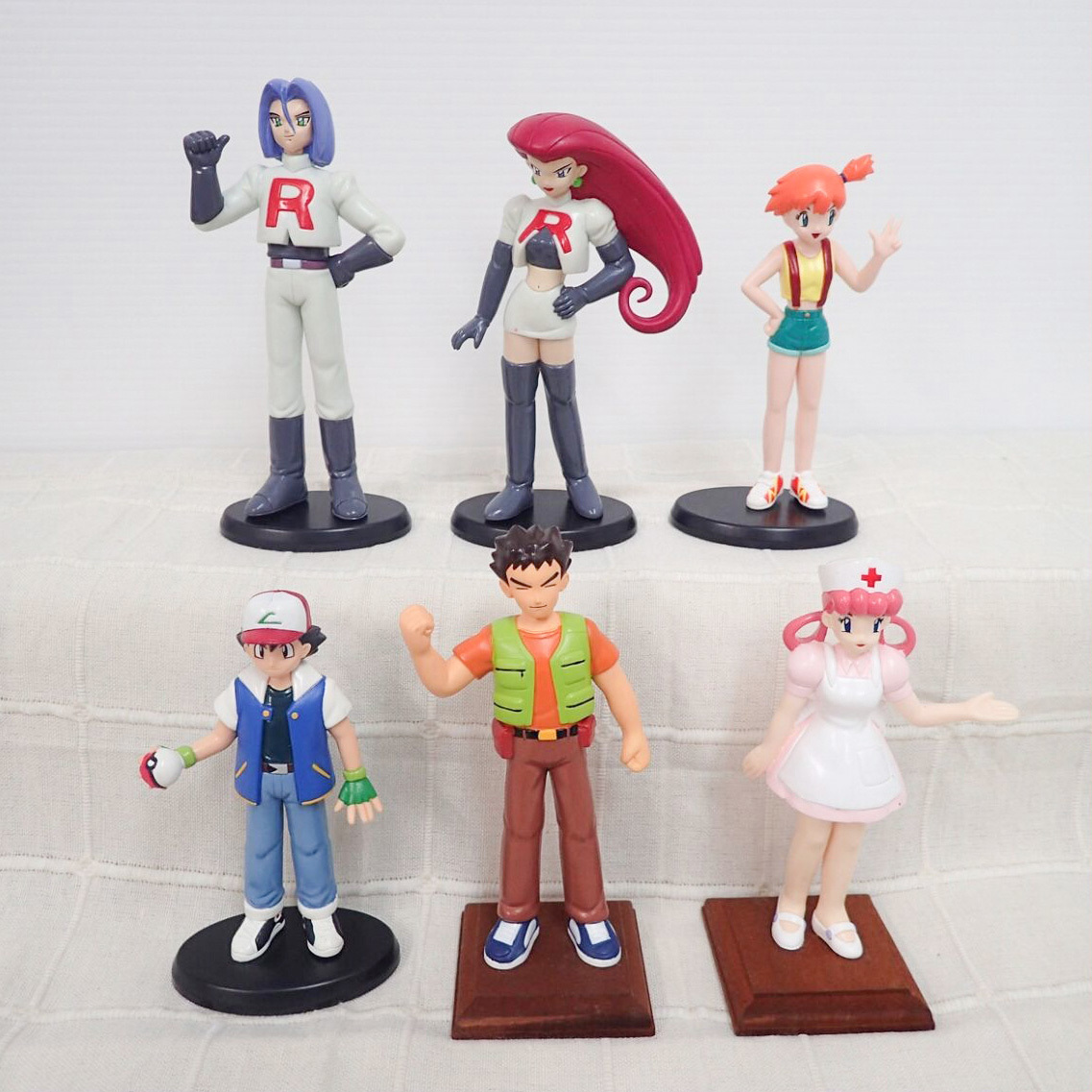 TOMY/キャラクターズワールドシリーズのフィギュア(ムサシ・コジロー・カスミ・サトシ・タケシ・ジョーイさん)をお譲りいただきました!