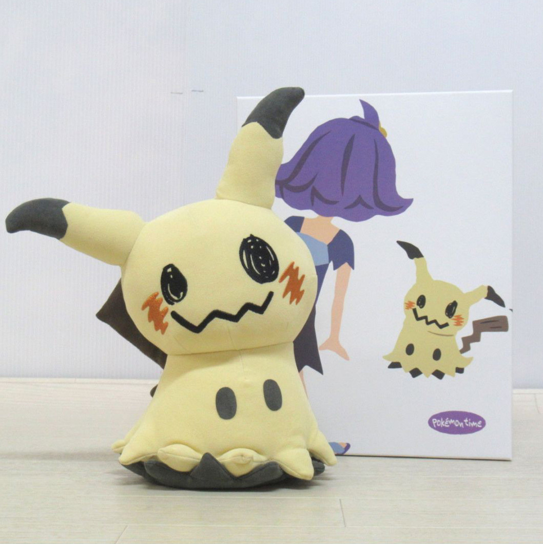 ポケモンセンターpokemon timeのミミッキュぬいぐるみをお譲りいただきました!