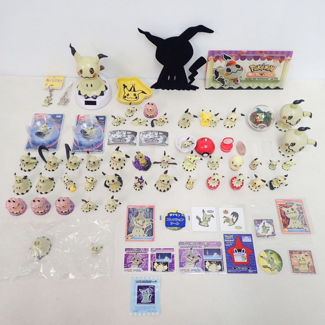 大量のミミッキュフィギュア（モンコレ、ガチャなど）をお譲りいただきました！
