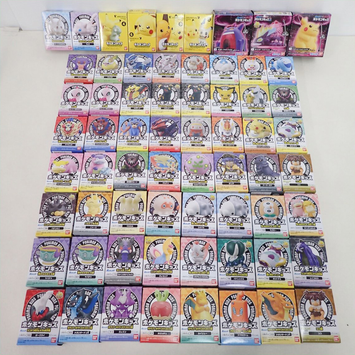 箱付きポケモンキッズ65点