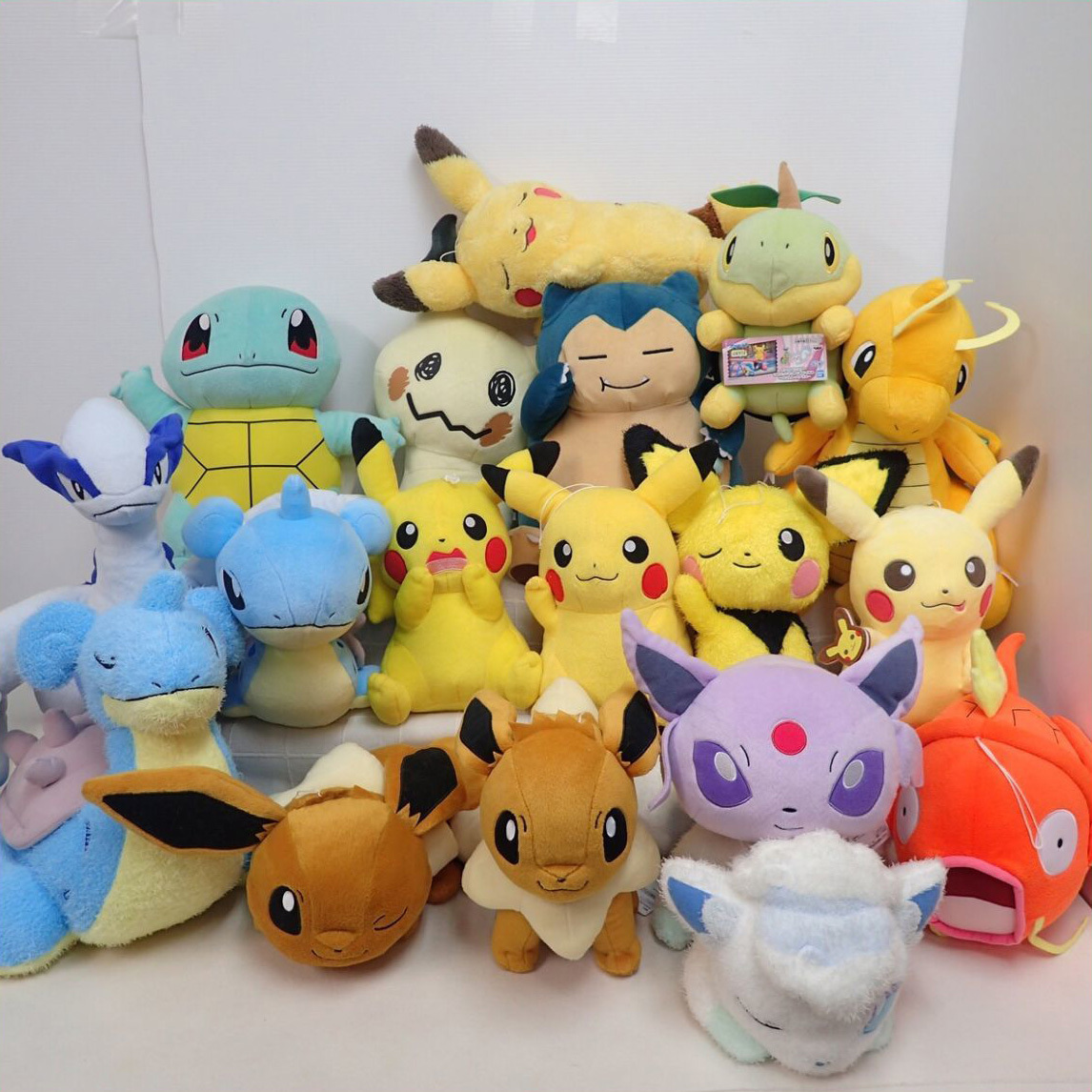 ポケモン プライズ ぬいぐるみ18点