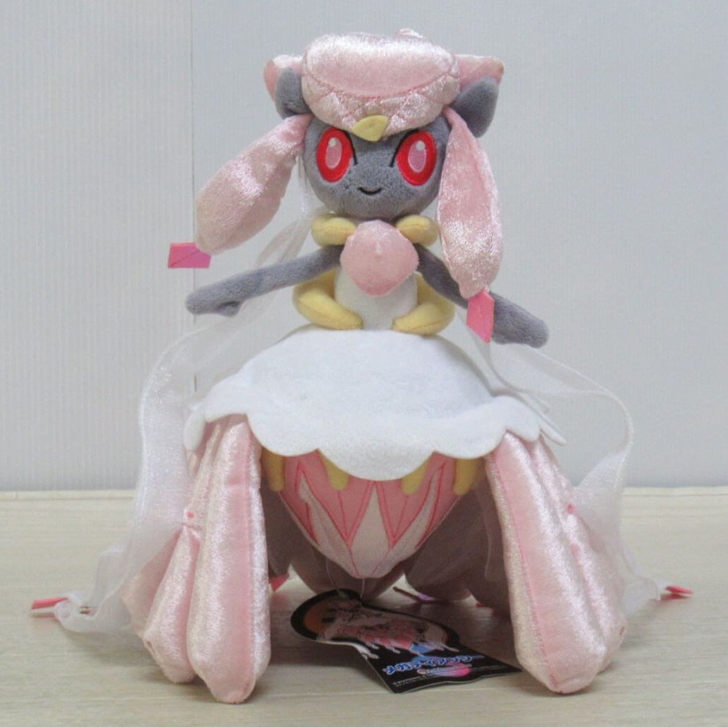 ポケモンセンター メガディアンシー ぬいぐるみ タグ有り2014