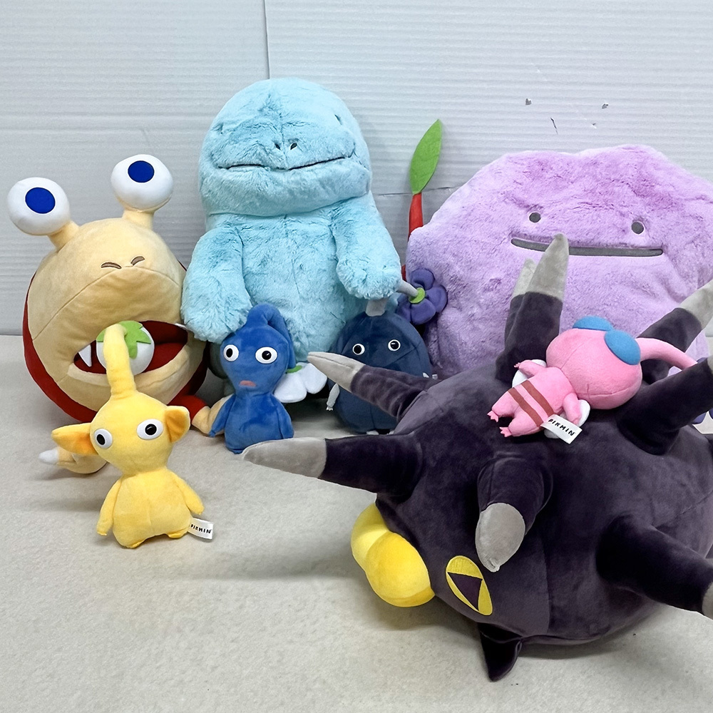 ふぁっふぁっなぬいぐるみとピクミンと敵をお譲りいただきました！