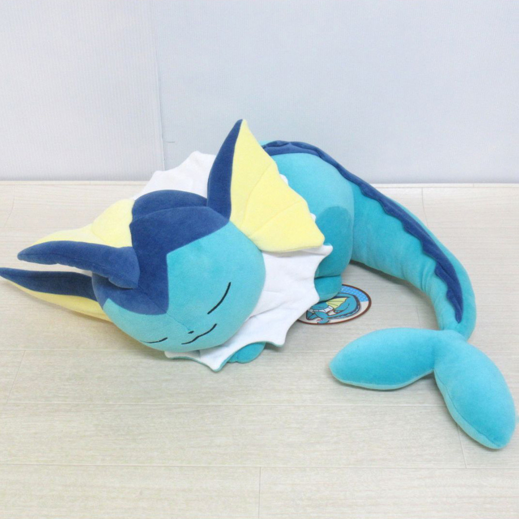 ポケセン すやすやシャワーズぬいぐるみをお譲りいただきました！