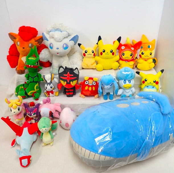 ポケモンセンター/ピカチュウ ロコン 等 ぬいぐるみ20点