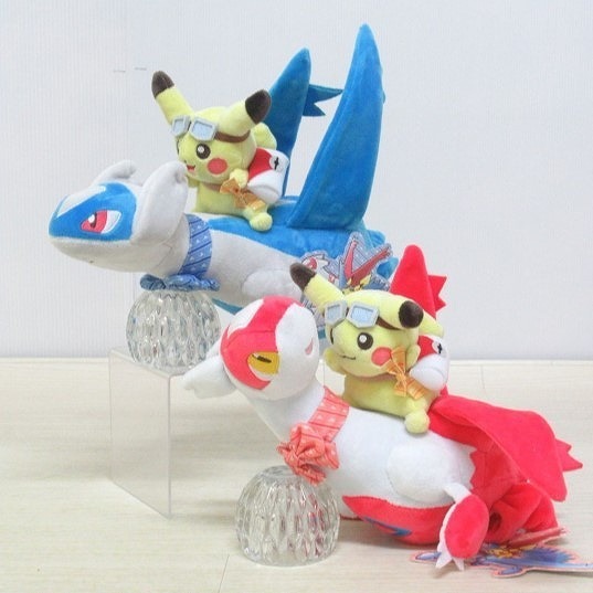 ポケモンセンター/ラティアス・ラティオスに乗って ぬいぐるみ 2019 タグ付き