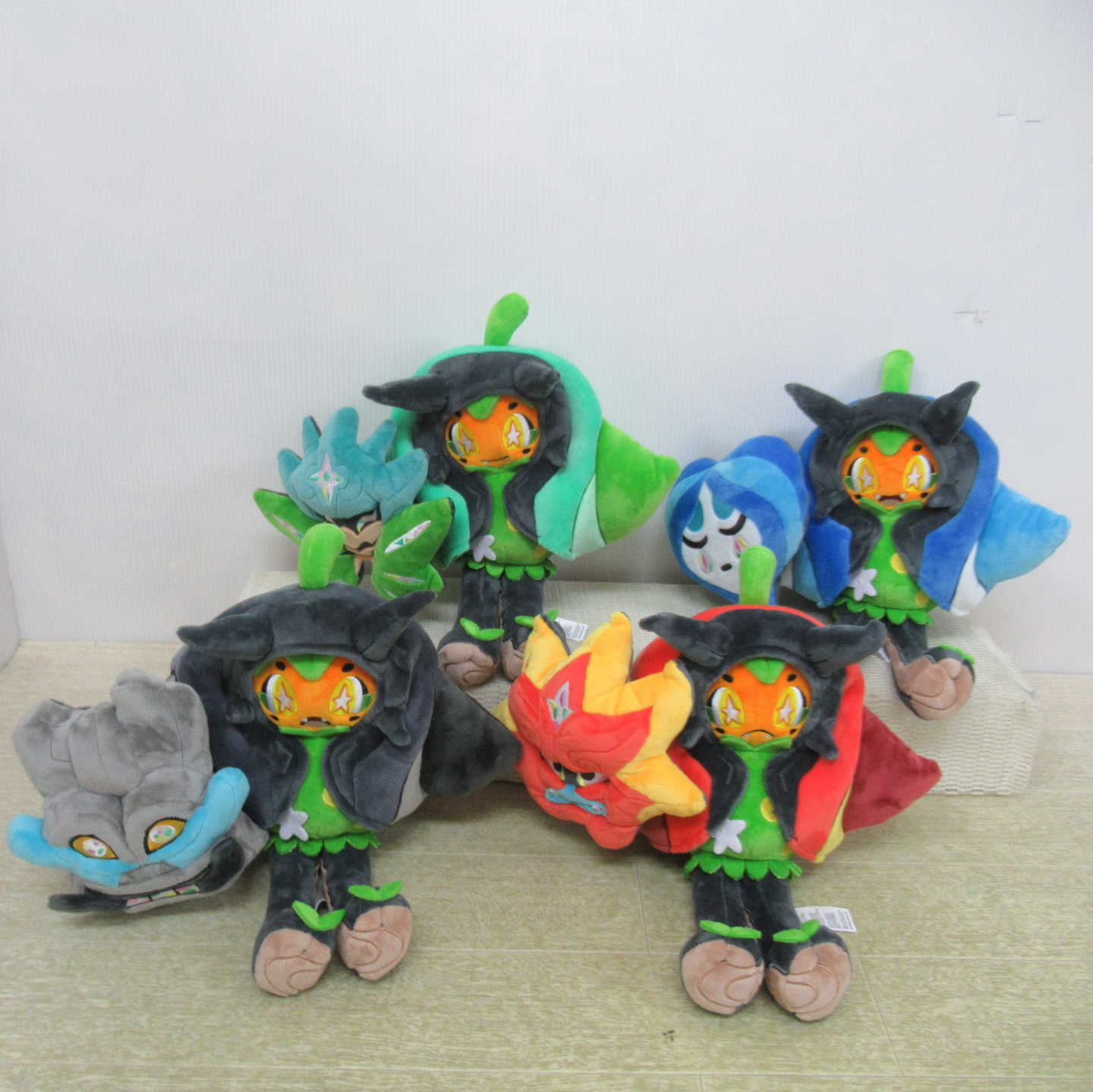 ポケモンセンター オーガポン ぬいぐるみ 4種